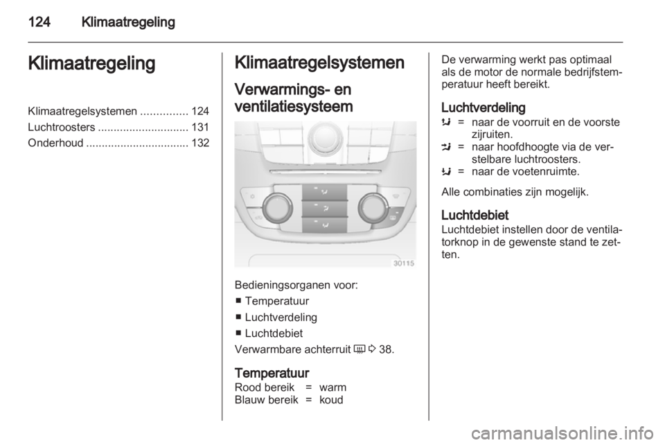 OPEL INSIGNIA 2012  Gebruikershandleiding (in Dutch) 
