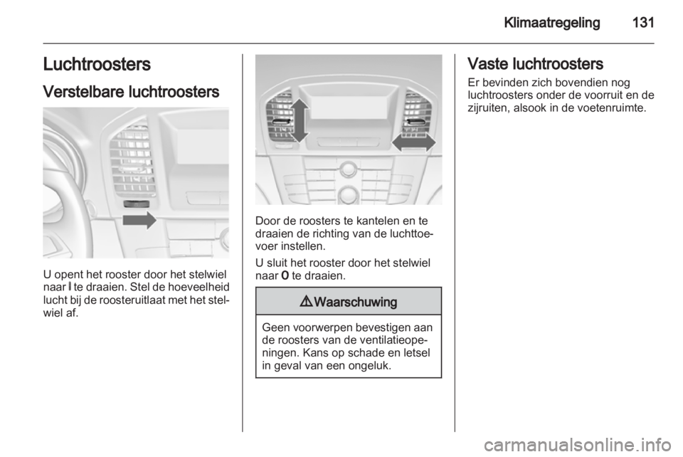 OPEL INSIGNIA 2012  Gebruikershandleiding (in Dutch) 