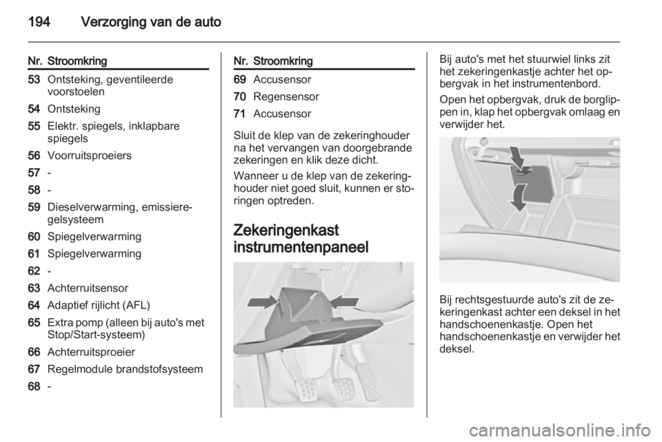 OPEL INSIGNIA 2012  Gebruikershandleiding (in Dutch) 