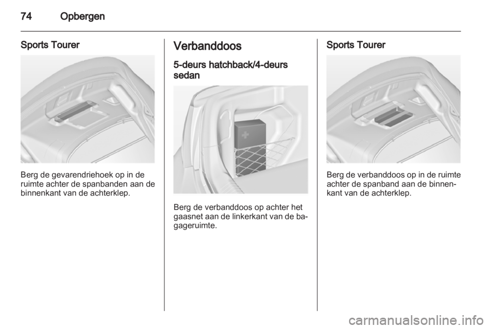 OPEL INSIGNIA 2012  Gebruikershandleiding (in Dutch) 