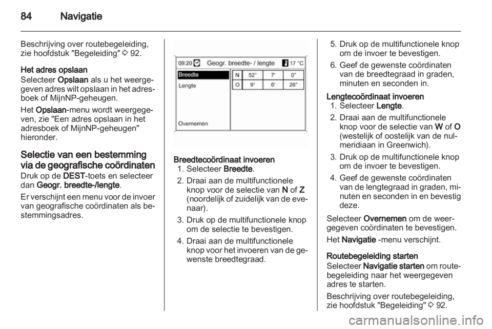 OPEL INSIGNIA 2013  Handleiding Infotainment (in Dutch) 