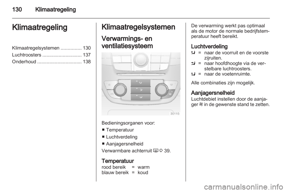 OPEL INSIGNIA 2013  Gebruikershandleiding (in Dutch) 