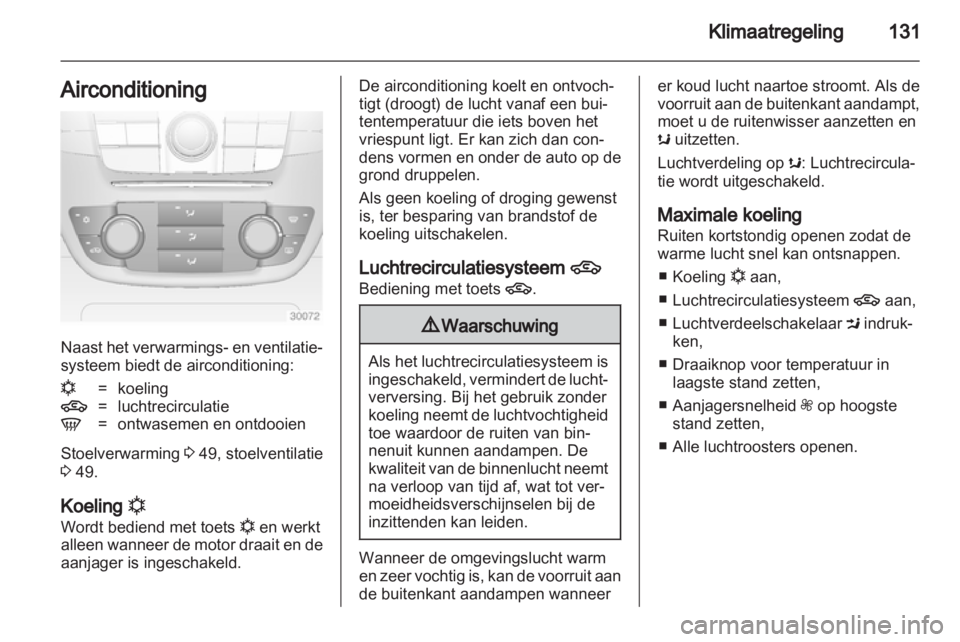 OPEL INSIGNIA 2013  Gebruikershandleiding (in Dutch) 