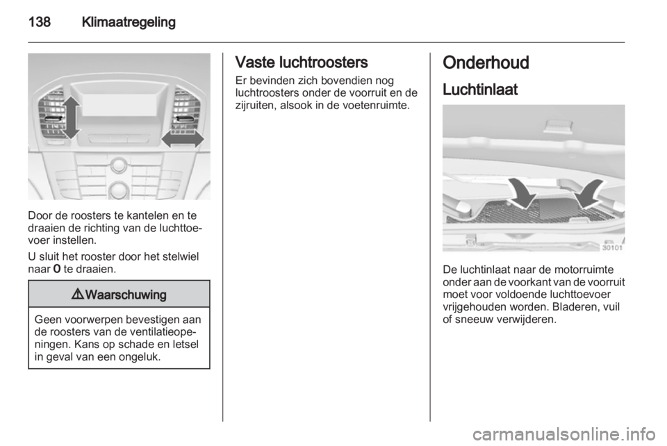 OPEL INSIGNIA 2013  Gebruikershandleiding (in Dutch) 