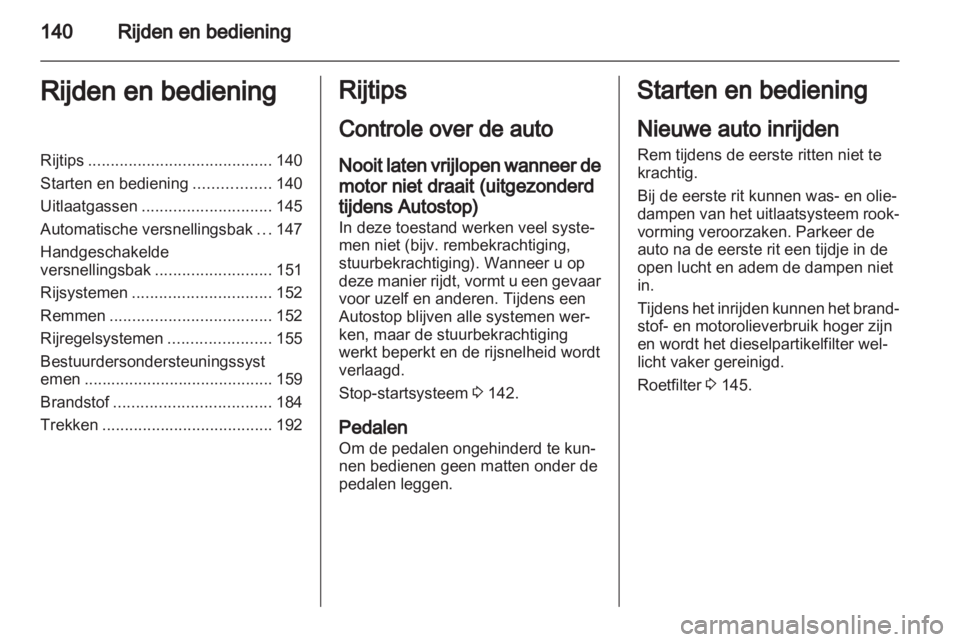 OPEL INSIGNIA 2013  Gebruikershandleiding (in Dutch) 
