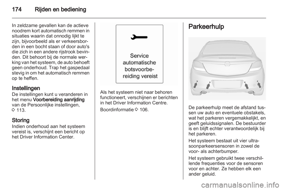 OPEL INSIGNIA 2013  Gebruikershandleiding (in Dutch) 