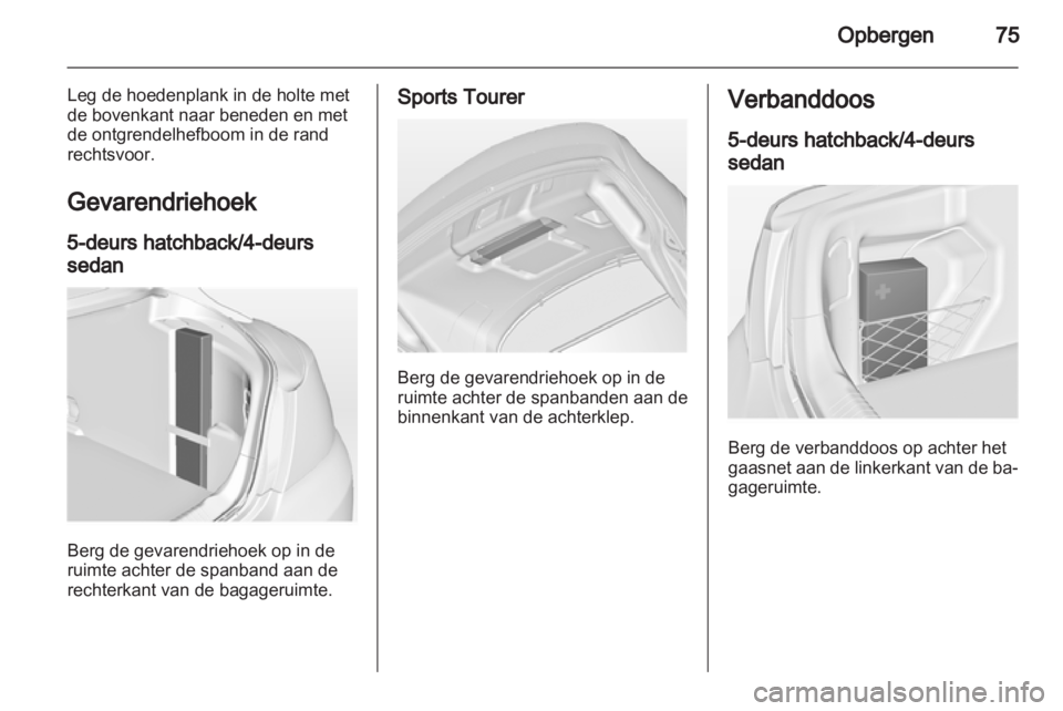 OPEL INSIGNIA 2013  Gebruikershandleiding (in Dutch) 
