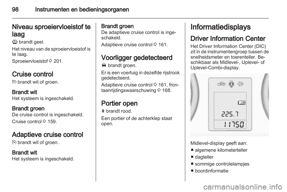 OPEL INSIGNIA 2013  Gebruikershandleiding (in Dutch) 