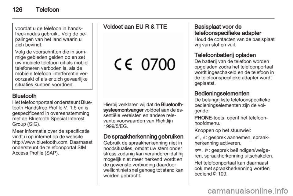 OPEL INSIGNIA 2013.5  Handleiding Infotainment (in Dutch) 