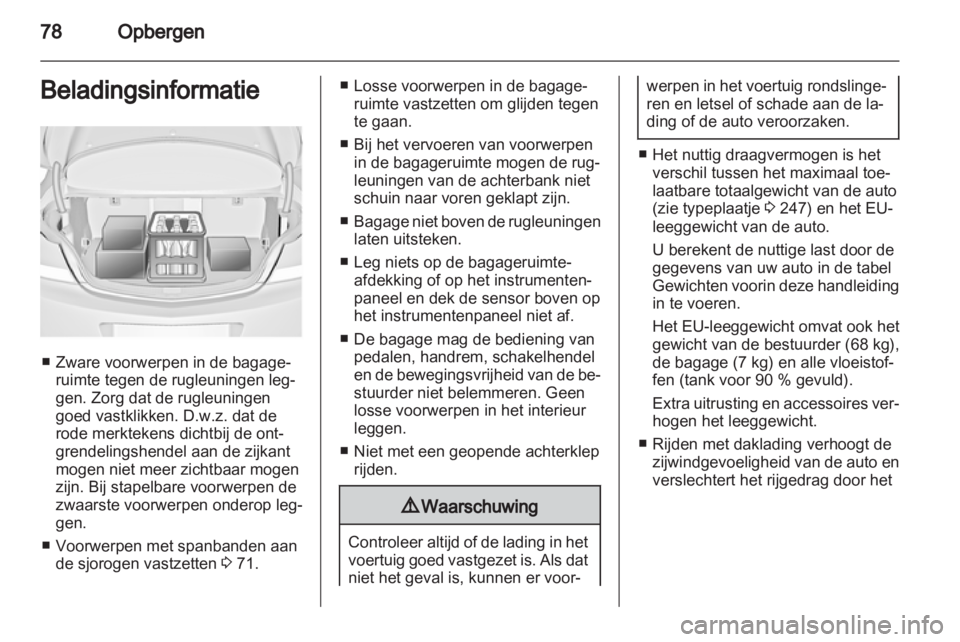 OPEL INSIGNIA 2013.5  Gebruikershandleiding (in Dutch) 