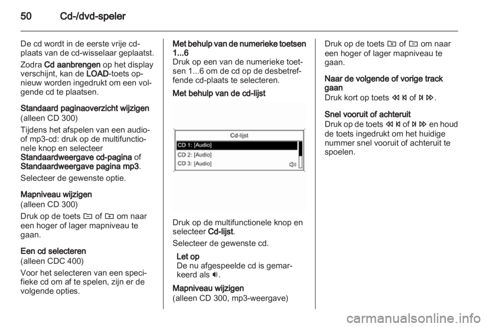 OPEL MERIVA 2011  Handleiding Infotainment (in Dutch) 
