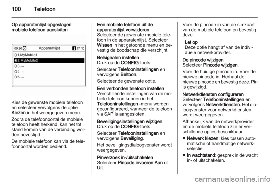 OPEL MERIVA 2011  Handleiding Infotainment (in Dutch) 