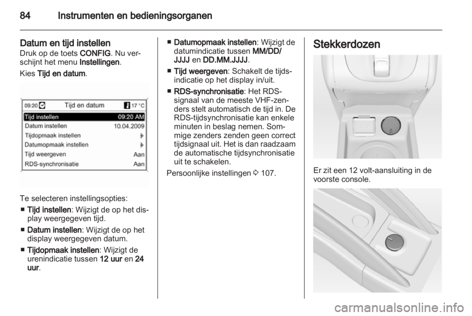 OPEL MERIVA 2011.5  Gebruikershandleiding (in Dutch) 