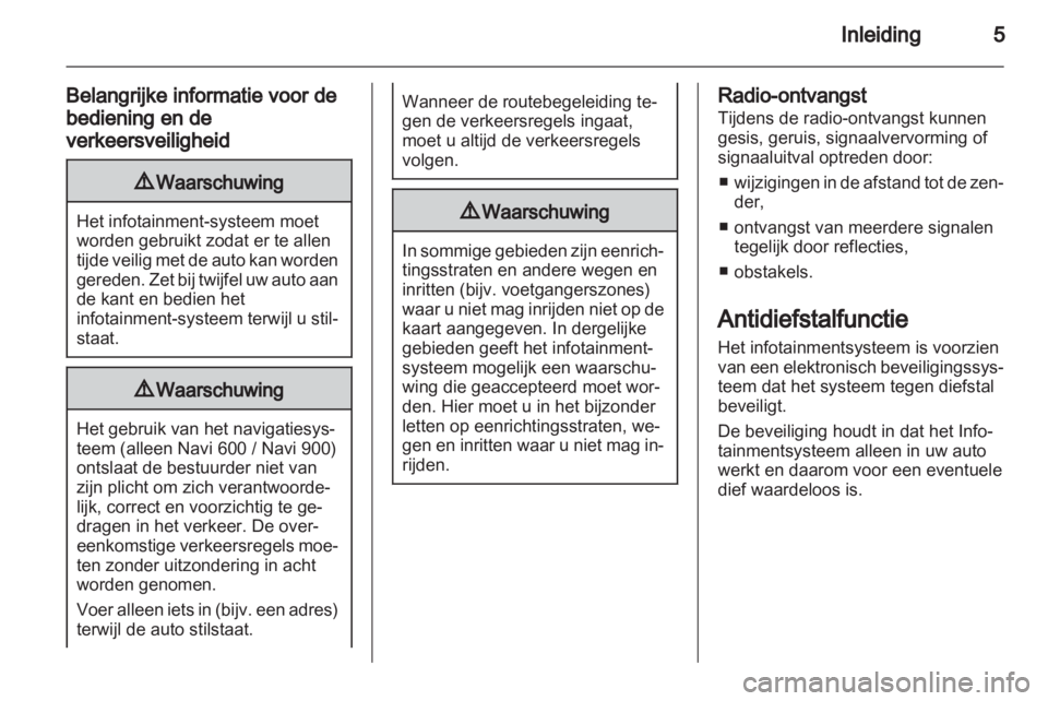 OPEL MERIVA 2012  Handleiding Infotainment (in Dutch) 