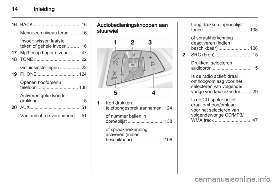 OPEL MERIVA 2012.5  Handleiding Infotainment (in Dutch) 