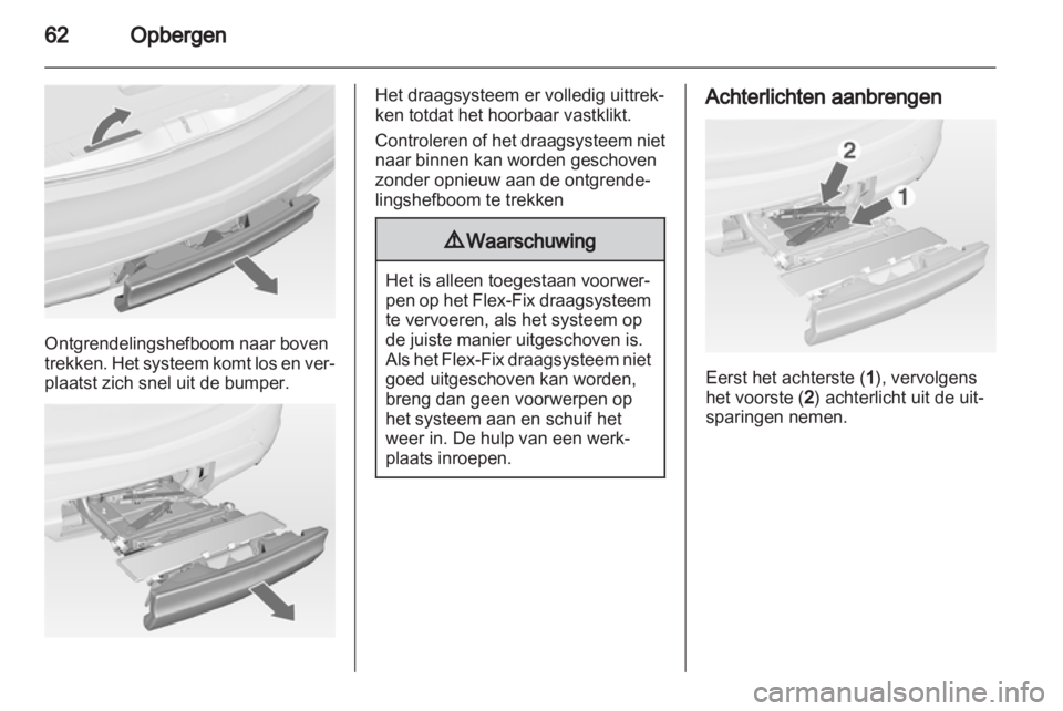 OPEL MERIVA 2012.5  Gebruikershandleiding (in Dutch) 