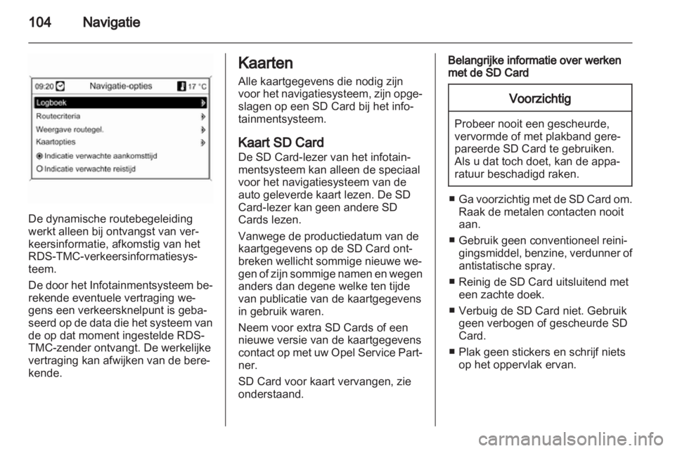 OPEL MERIVA 2013  Handleiding Infotainment (in Dutch) 