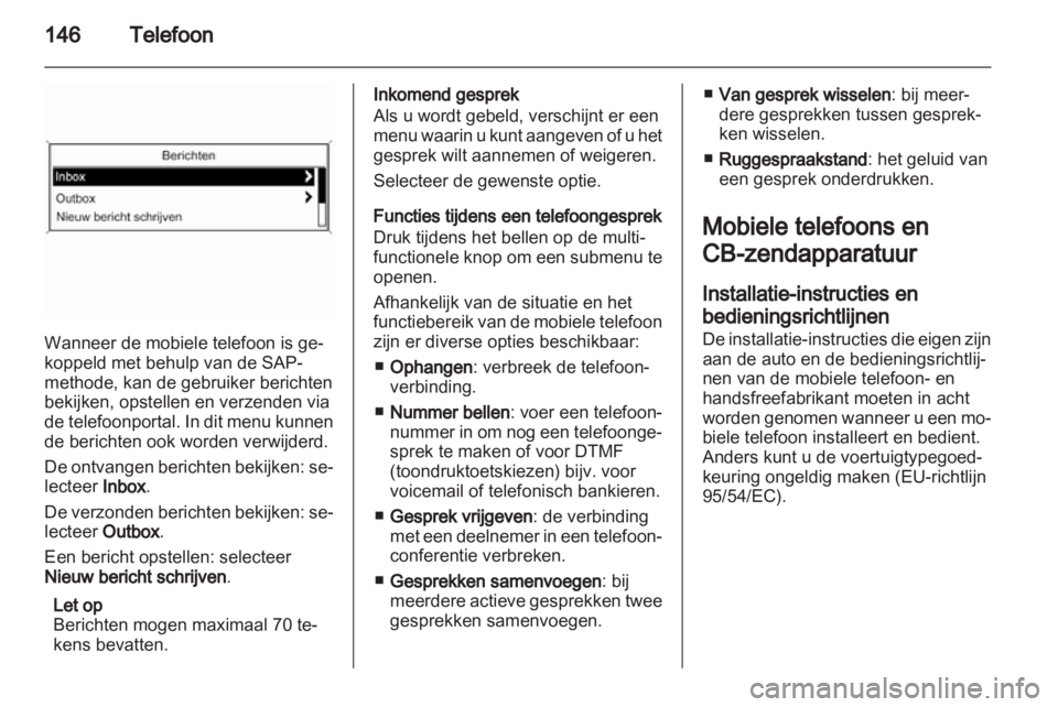 OPEL MERIVA 2013  Handleiding Infotainment (in Dutch) 