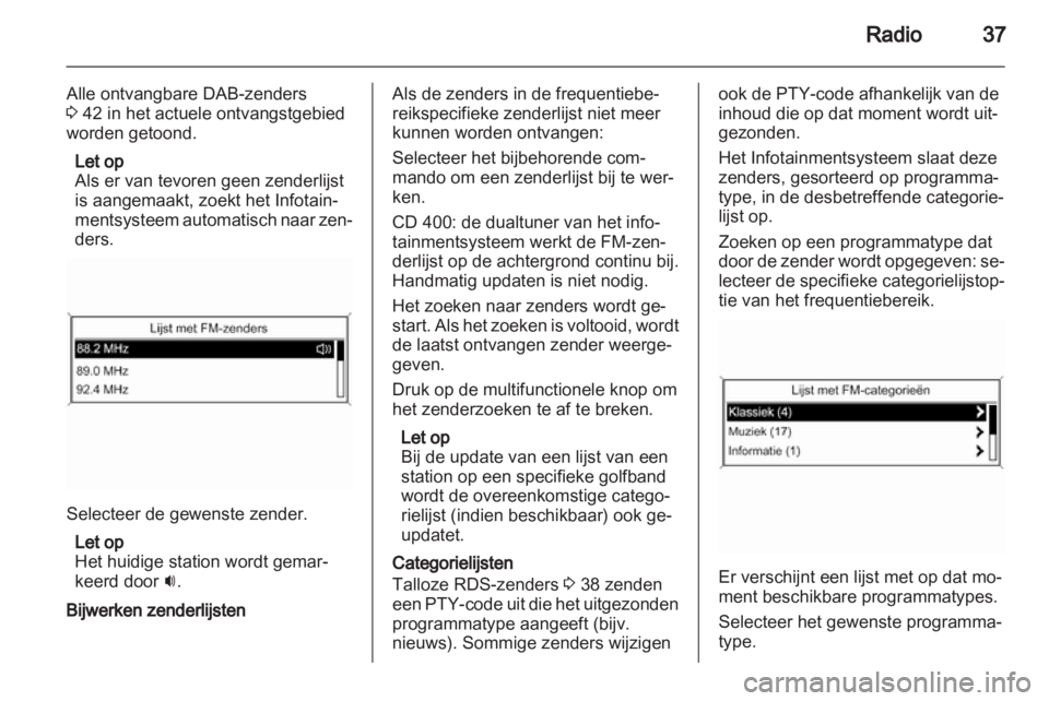 OPEL MERIVA 2013  Handleiding Infotainment (in Dutch) 