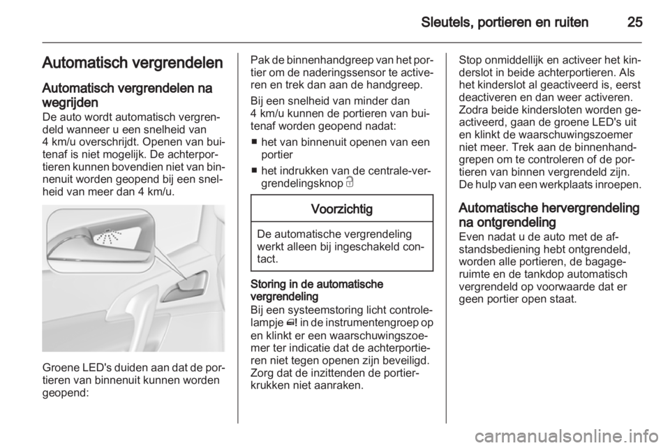 OPEL MERIVA 2013.5  Gebruikershandleiding (in Dutch) 
