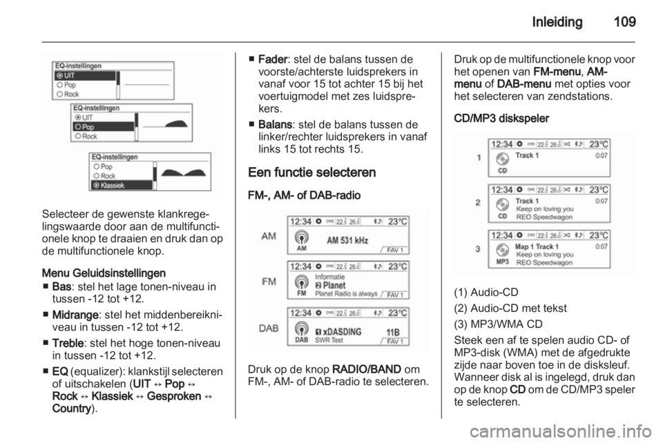 OPEL MOKKA 2013  Handleiding Infotainment (in Dutch) 