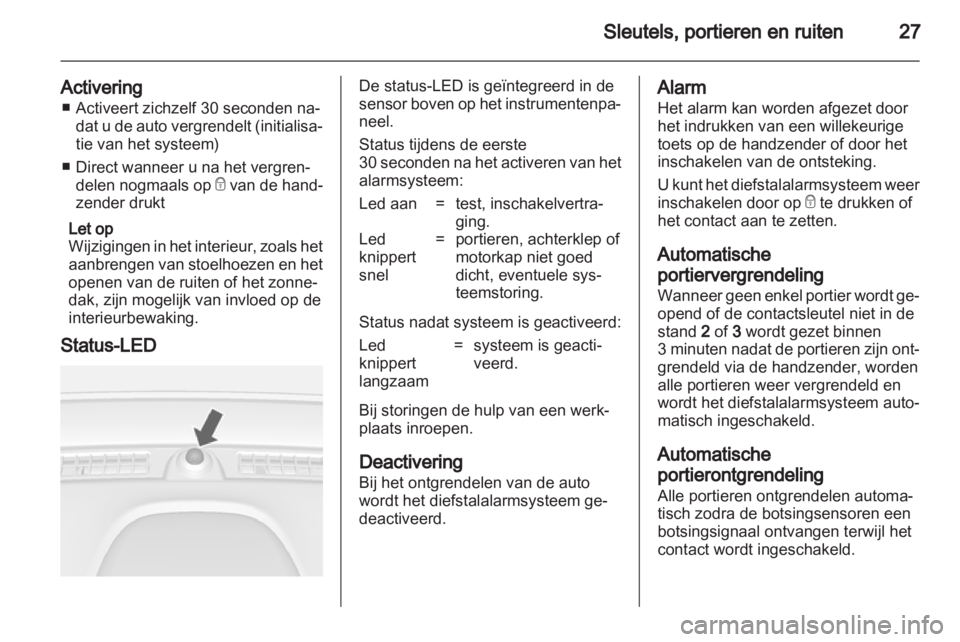 OPEL MOKKA 2013  Gebruikershandleiding (in Dutch) 
