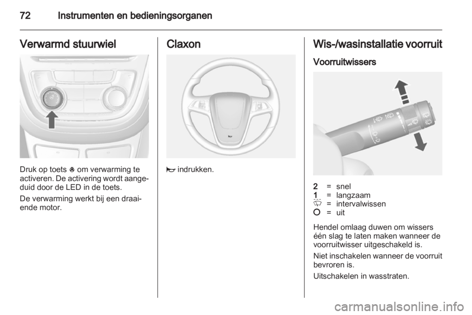 OPEL MOKKA 2013  Gebruikershandleiding (in Dutch) 