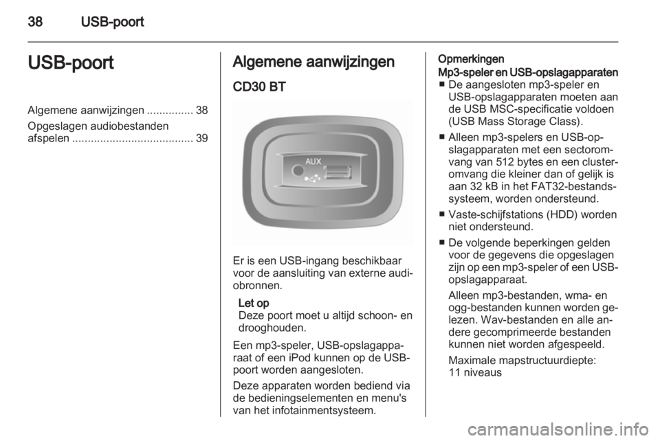 OPEL MOVANO_B 2012  Handleiding Infotainment (in Dutch) 