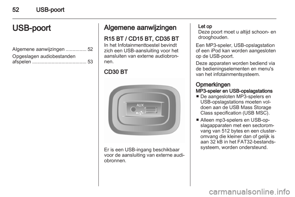 OPEL MOVANO_B 2012.5  Handleiding Infotainment (in Dutch) 