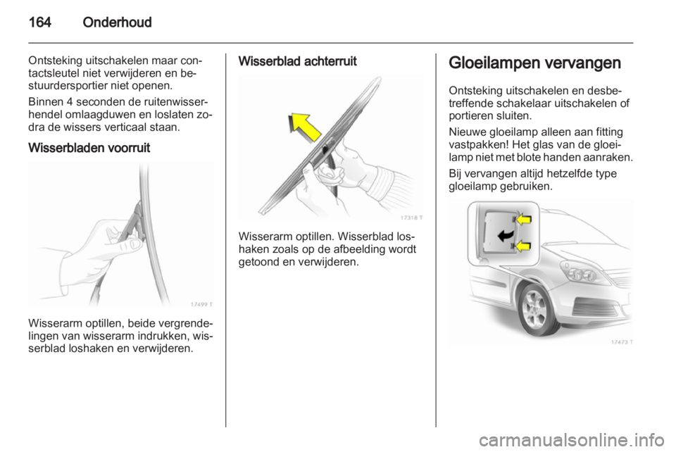 OPEL ZAFIRA 2010.5  Gebruikershandleiding (in Dutch) 