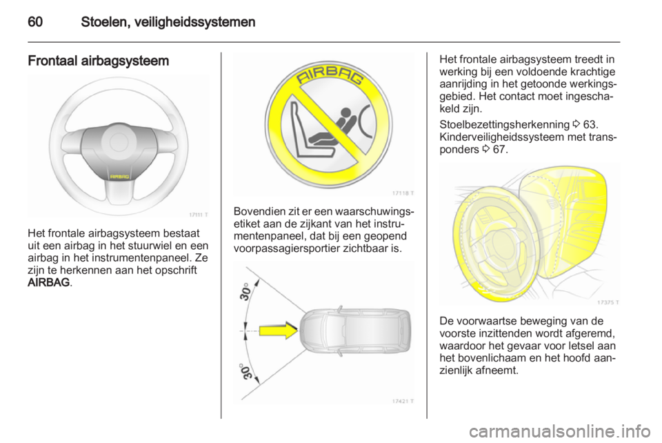 OPEL ZAFIRA 2010.5  Gebruikershandleiding (in Dutch) 