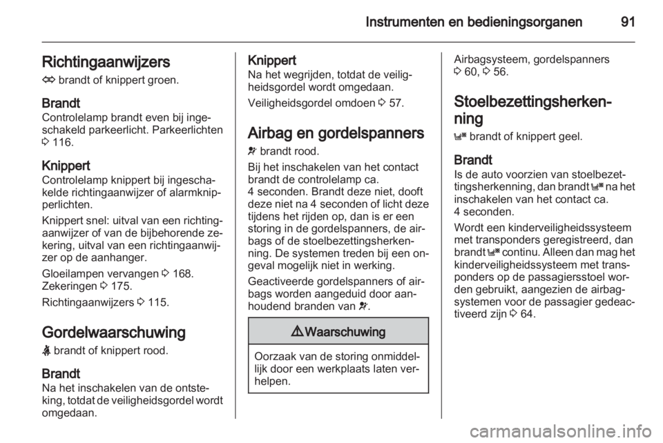 OPEL ZAFIRA 2011  Gebruikershandleiding (in Dutch) 