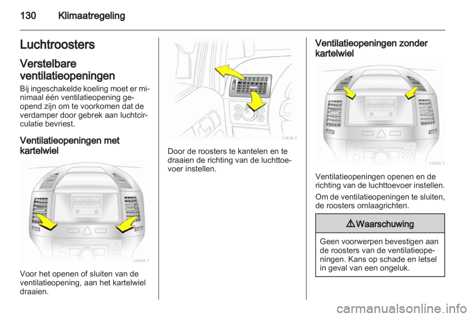 OPEL ZAFIRA 2011.5  Gebruikershandleiding (in Dutch) 