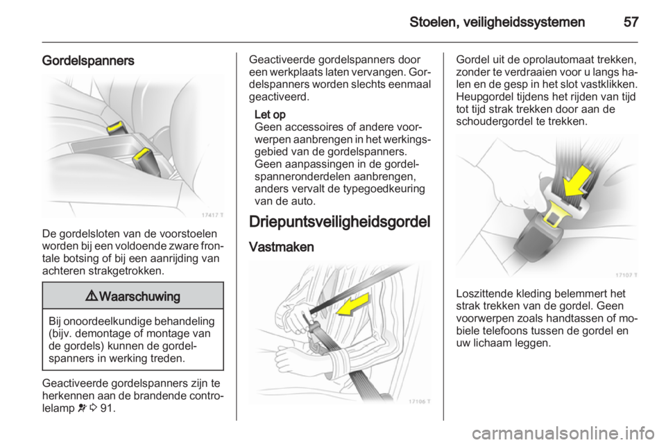OPEL ZAFIRA 2011.5  Gebruikershandleiding (in Dutch) 