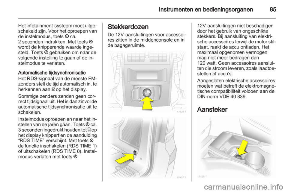 OPEL ZAFIRA 2011.5  Gebruikershandleiding (in Dutch) 