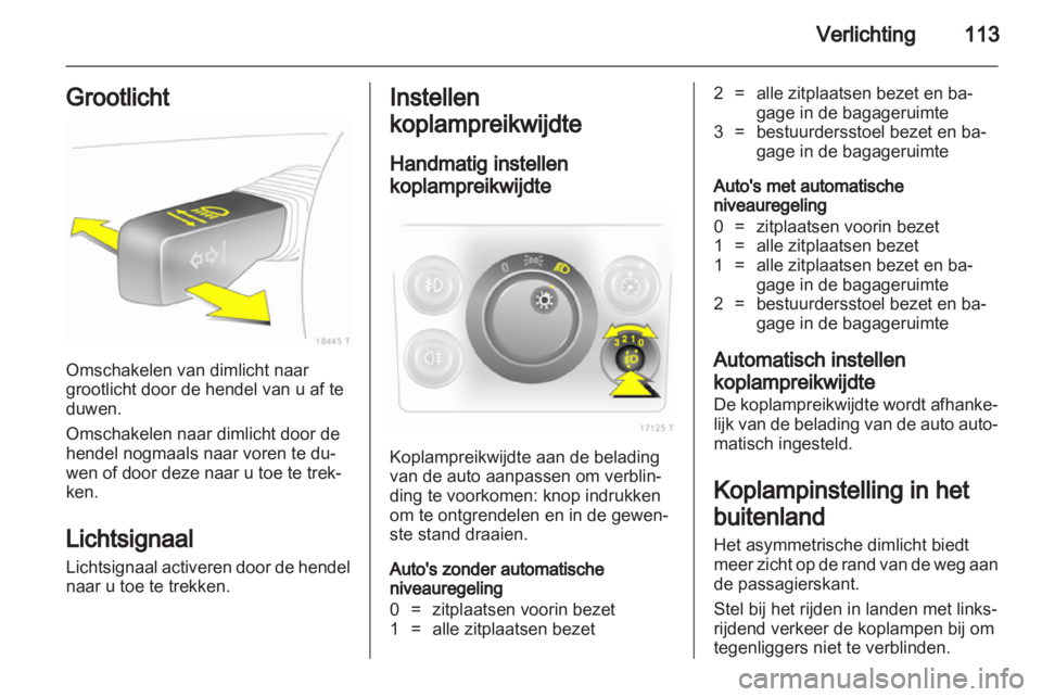 OPEL ZAFIRA 2012  Gebruikershandleiding (in Dutch) 