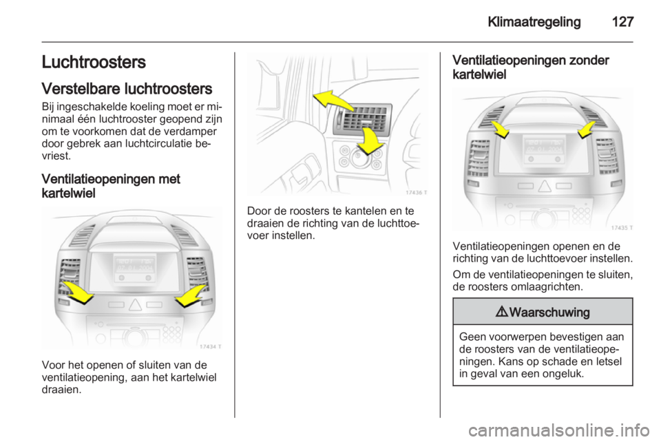 OPEL ZAFIRA 2012  Gebruikershandleiding (in Dutch) 