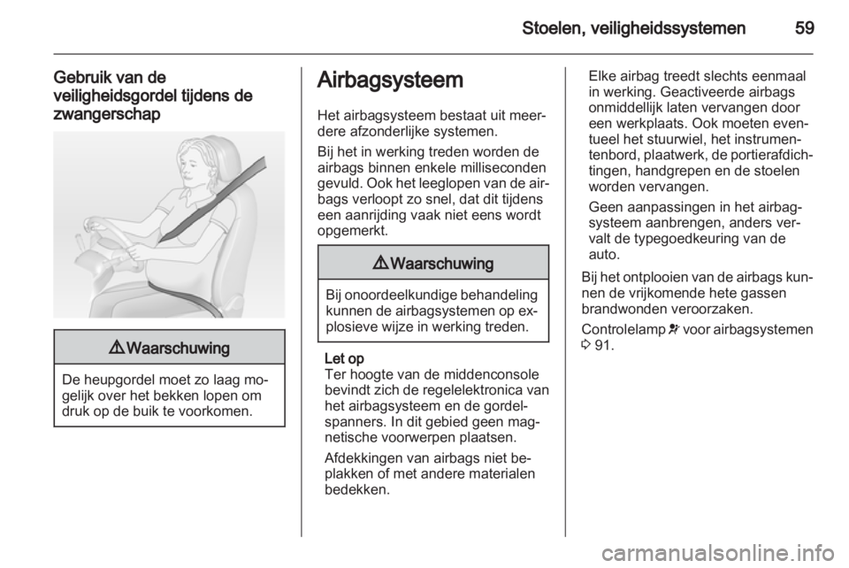 OPEL ZAFIRA 2012  Gebruikershandleiding (in Dutch) 