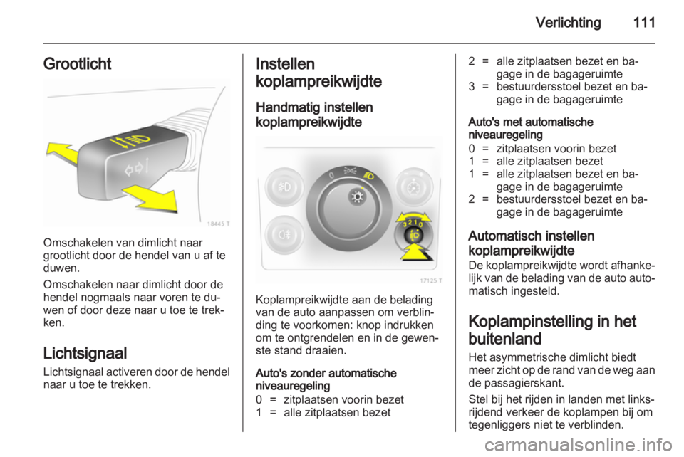 OPEL ZAFIRA 2013  Gebruikershandleiding (in Dutch) 