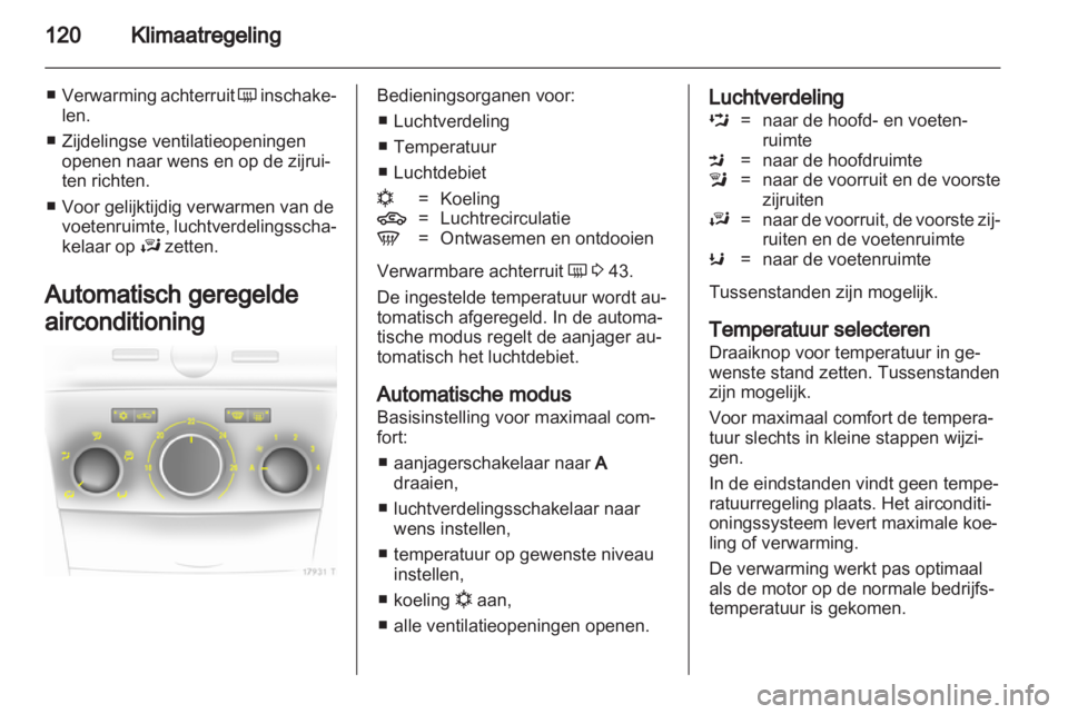 OPEL ZAFIRA 2013  Gebruikershandleiding (in Dutch) 