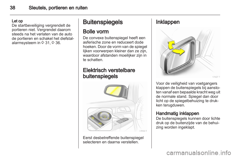 OPEL ZAFIRA 2013  Gebruikershandleiding (in Dutch) 