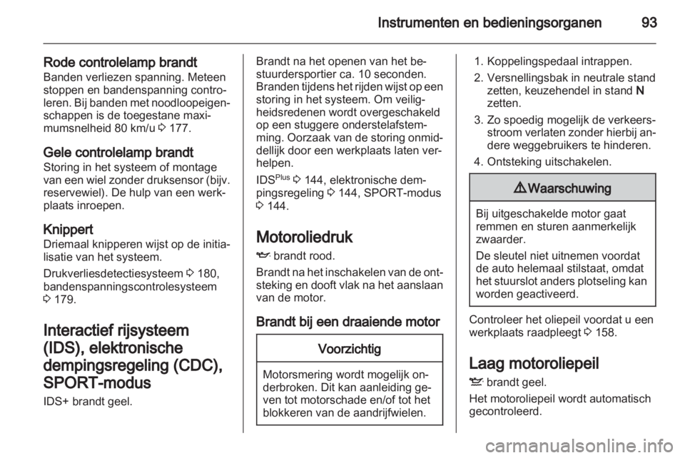 OPEL ZAFIRA 2013  Gebruikershandleiding (in Dutch) 