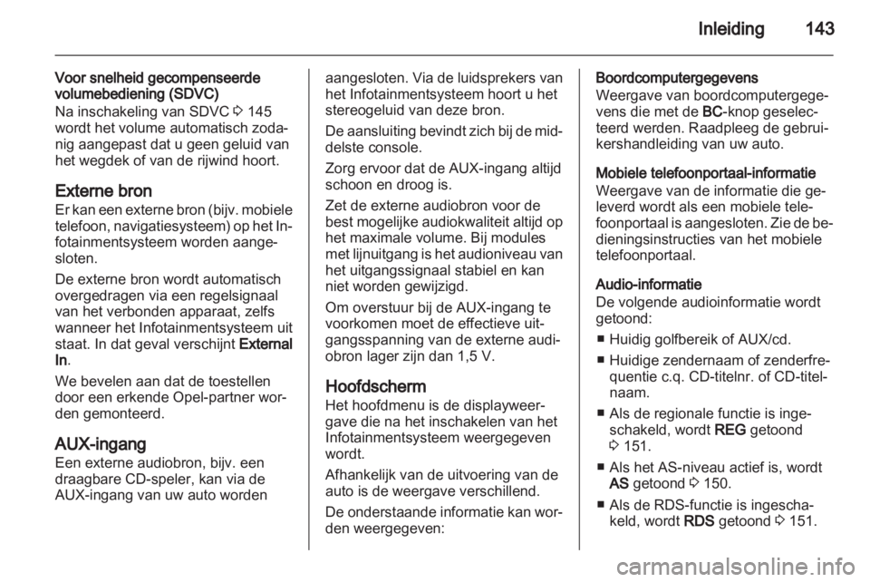 OPEL ZAFIRA B 2014  Handleiding Infotainment (in Dutch) 