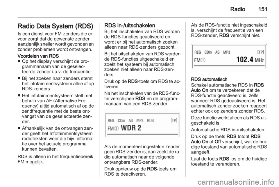 OPEL ZAFIRA B 2014  Handleiding Infotainment (in Dutch) 