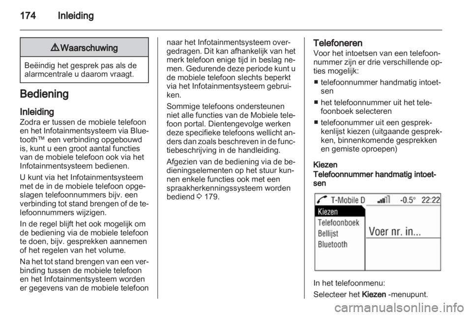 OPEL ZAFIRA B 2014  Handleiding Infotainment (in Dutch) 