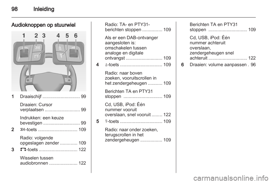 OPEL ZAFIRA B 2014  Handleiding Infotainment (in Dutch) 
