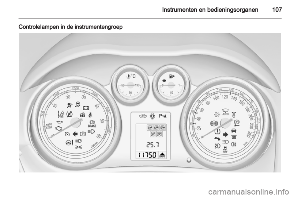 OPEL ZAFIRA TOURER 2012.5  Gebruikershandleiding (in Dutch) 