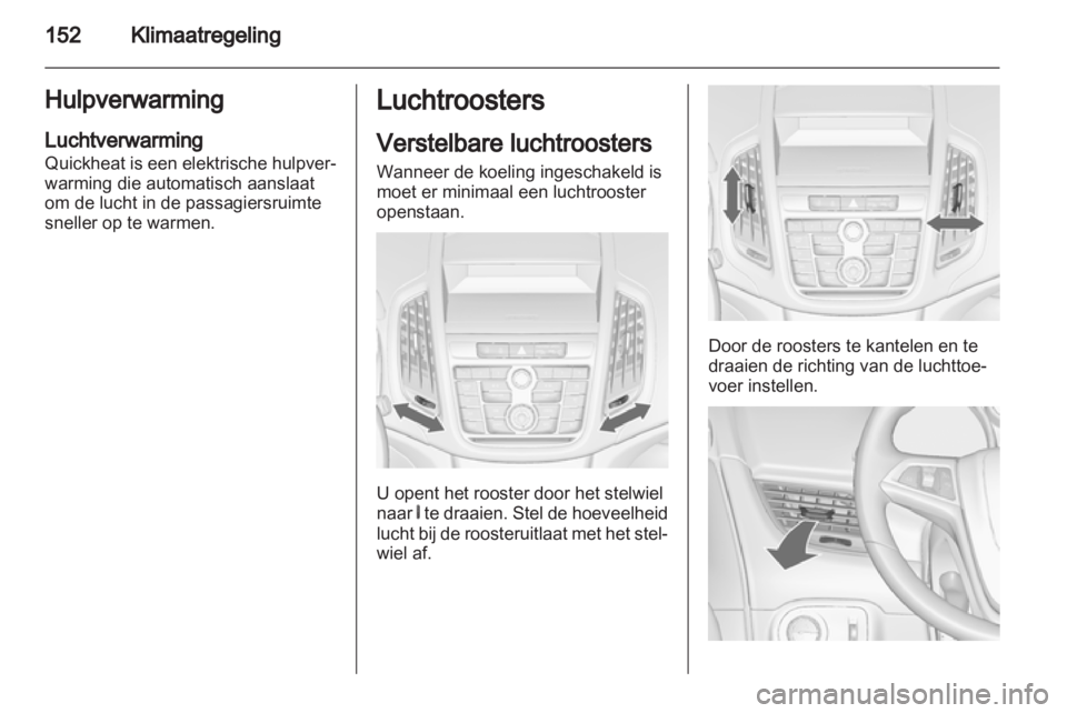 OPEL ZAFIRA TOURER 2012.5  Gebruikershandleiding (in Dutch) 
