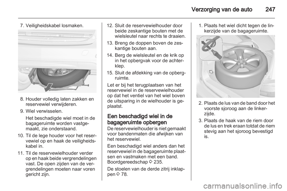 OPEL ZAFIRA TOURER 2012.5  Gebruikershandleiding (in Dutch) 