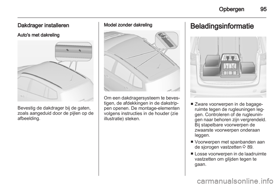 OPEL ZAFIRA TOURER 2013  Gebruikershandleiding (in Dutch) 